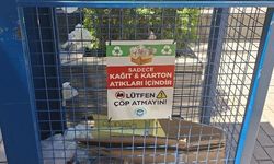 Geri dönüşüm kutusu amacı dışında kullanıldı