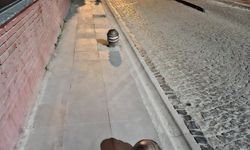 Şair Fuzuli Caddesi'nde duba tehlikesi