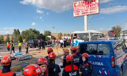 Ankara-Eskişehir yolundaki kazanın dehşet anları kamerada!