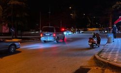 Kütahya’da iki motosiklet kavşakta çarpıştı!