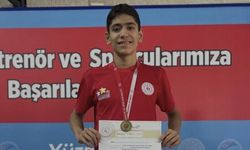 Genç yüzücü Türkiye Şampiyonu oldu