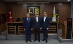 Eskişehir Defterdarı Müsvevitoğlu’ndan Ticaret Borsası’na ziyaret