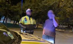 Eskişehir’de alkollü sürücünün hareketi polisi de şaşırttı