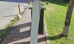 Ertuğrulgazi’de tahtalar kaldırıma bırakıldı!
