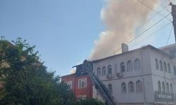 Kütahya’da çatı katında yangın paniği