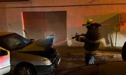 Eskişehir'de otomobilin motoru alevlere teslim oldu