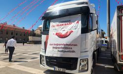 Kızılay Eskişehir'den kan bağışçılarına termos ve içecek hediyesi