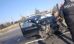 Kütahya-Eskişehir kara yolunda trafik kazası: 6 yaralı!