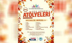 Odunpazarı’nda güz dönemi atölyeleri başlıyor