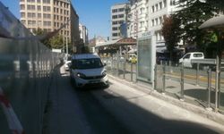 Halkevi inşaatı hızlandı: Cadde trafiğe açıldı