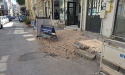 Eskişehir Hamamyolu’nda kaldırımlar onarım bekliyor