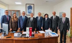 Ertoy’un yeni görevindeki ilk ziyaretçileri meslektaşları oldu