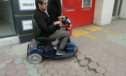 Sivrihisar Caddesi’nde engelli vatandaşlara büyük engel