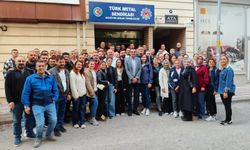 Genç işçilerden başkan ziyareti