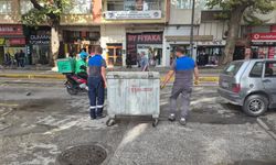Eskişehir’de patlayan çöp konteynerinde bu kez yangın çıktı!