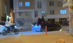 Eskişehir’de üstü açık otomobilde tehlikeli şov!