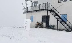 Eskişehir komşusuna yılın ilk karı yağdı!