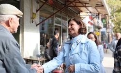 Ayşe Ünlüce Şirintepe’de esnaf ve vatandaşlarla buluştu