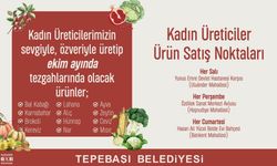 Tepebaşı Belediyesi’nden kadın üreticilere destek