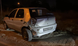 Eskişehir’de iki araç çarpıştı, şans eseri yaralanan olmadı
