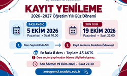 Anadolu Üniversitesi’nden AÖF öğrencilerine son gün uyarısı!