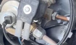 LPG sızıntısına rağmen elinden sigarayı düşürmedi!