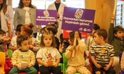 Eskişehir'de miniklerden “Satın alma, sahiplen” mesajı