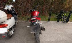 Eskişehir’de motosikletin plakası şaşırttı!