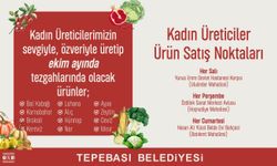 Eskişehir'de kadın üreticilerin emeği tezgahlara taşınıyor: 3 noktada satışta
