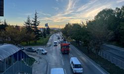Eskişehir çevreyolunda akşam saatlerinde değişmeyen manzara