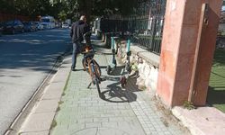 Eskişehir'de kaldırımlar işgal altında: Yayaya yer kalmadı