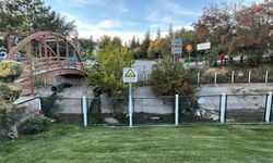 Eskişehir’de su kenarında dikkat çeken uyarı