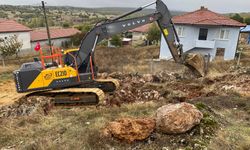 İnönü’de ulaşım için engeller kaldırılıyor: Ekipler sahada