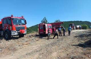 Kütahya’daki orman yangını kontrol altına alındı