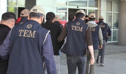 Eskişehir'de terör örgütüne darbe: 10 şüpheli yakalandı!