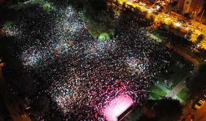 Eskişehirliler milli maç coşkusunu böyle yaşadı!