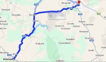 Eskişehir Kütahya arası kaç km?