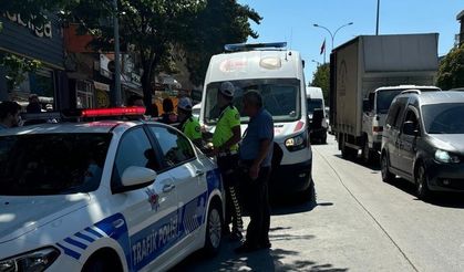 Bilecik merkezde trafik kazası!