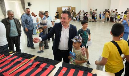Eskişehirspor formasıyla öğrencilere tatil hediyesi!