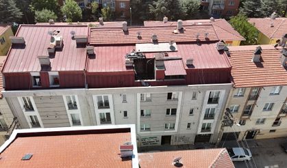 Eskişehir'de korku dolu anların yaşandığı ev görüntülendi!