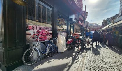 Eskişehir'de kaldırımlarında yürümek zorlaşıyor!