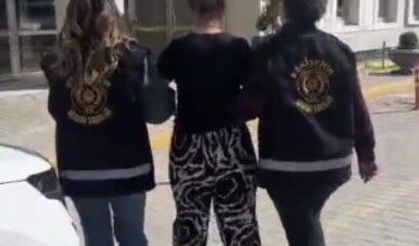 Hırsızlık suçundan aranan kadın Eskişehir’de yakalandı!