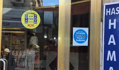 Eskişehir'deki indirim günü şifa kaynağı hamamlarda da geçerli!