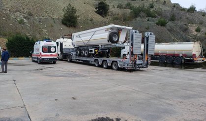 Bilecik'te akaryakıt istasyonunda tırın içerisinde ölü bulundu