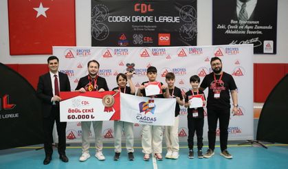 Eskişehirli öğrenciler'den CODEIX Drone Turnuvasında Türkiye 3.lüğü!