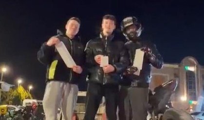 Eskişehir’de dikkat çeken görüntü: Böyle poz verdiler!