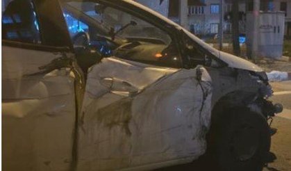 Trafikte aracı gören şaşkınlığını gizleyemedi!