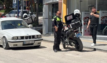 Bilecik'te ceza yiyen sürücünün poz vermesi şaşırttı!