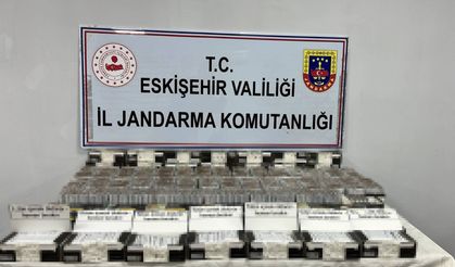 Eskişehir'de kaçak makaron baskını!