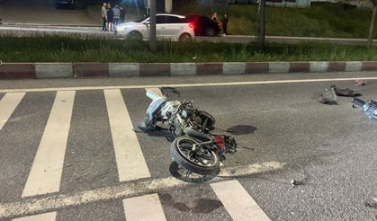 Bilecik'teki araçla motosiklete çarptı: Sürücüsü ağır yaralandı